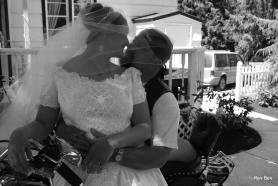 motorcycle wedding