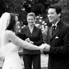 Portland Rose Garden wedding. Japanese sake toast at the end. Radiant Touch wedding officiant. Stylewest Photography