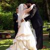 Silver Creek Falls in Silverton was the setting of this wedding in Oregon. ceremony by Radiant Touch Weddings officiant minister Portland Oregon