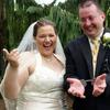 wedding couple groom in handcuffs