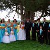 aqua blue wedding colors